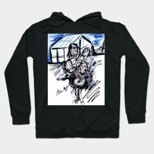 The Beatles' rooftop concert Hoodie